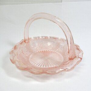 Vintage Pink Westmoreland Basket